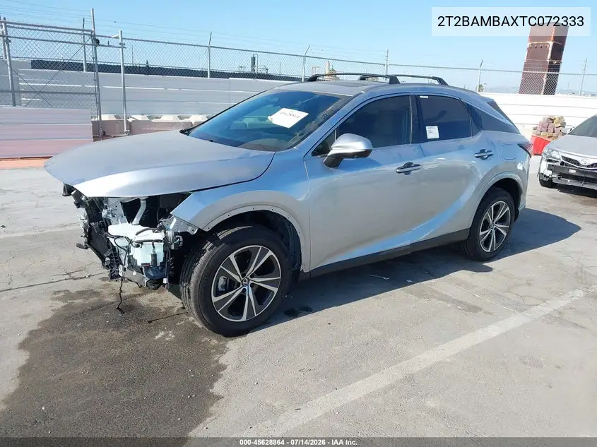 2026 Lexus Rx 350 Premium VIN: 2T2BAMBAXTC072333 Lot: 45628864