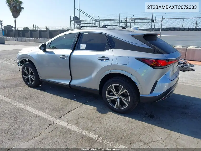 2026 Lexus Rx 350 Premium VIN: 2T2BAMBAXTC072333 Lot: 45628864