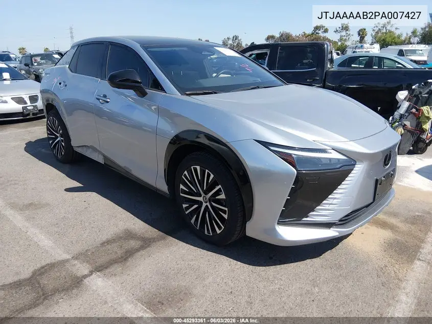 2023 Lexus Rz 450E Luxury VIN: JTJAAAAB2PA007427 Lot: 45293361