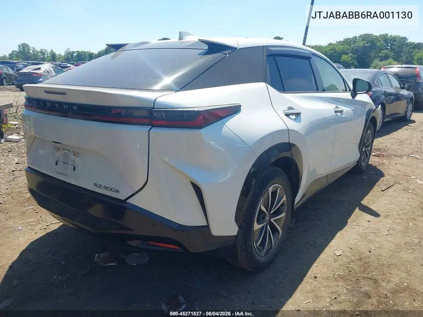 2024 Lexus Rz 300E Premium VIN: JTJABABB6RA001130 Lot: 45271527