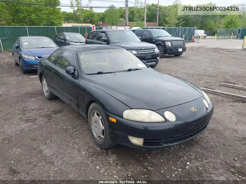 1993 Lexus Sc 400 VIN: JT8UZ30C6P0034326 Lot: 45182478