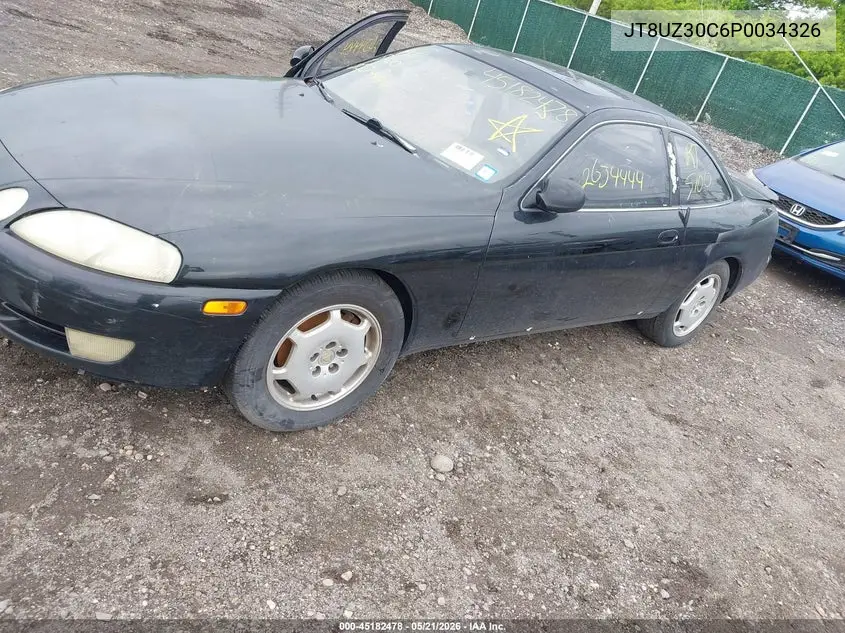 1993 Lexus Sc 400 VIN: JT8UZ30C6P0034326 Lot: 45182478