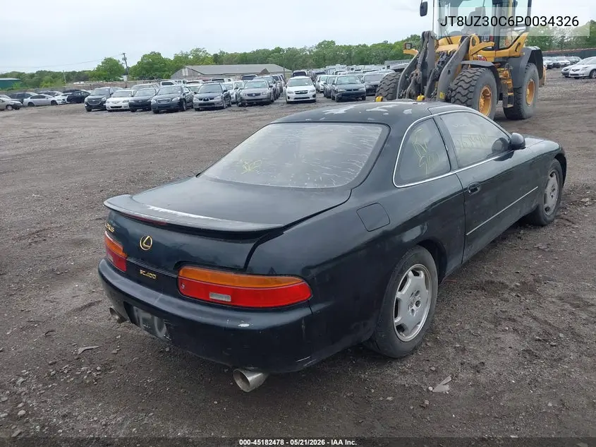1993 Lexus Sc 400 VIN: JT8UZ30C6P0034326 Lot: 45182478