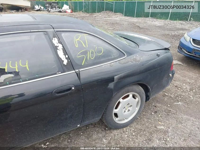 1993 Lexus Sc 400 VIN: JT8UZ30C6P0034326 Lot: 45182478