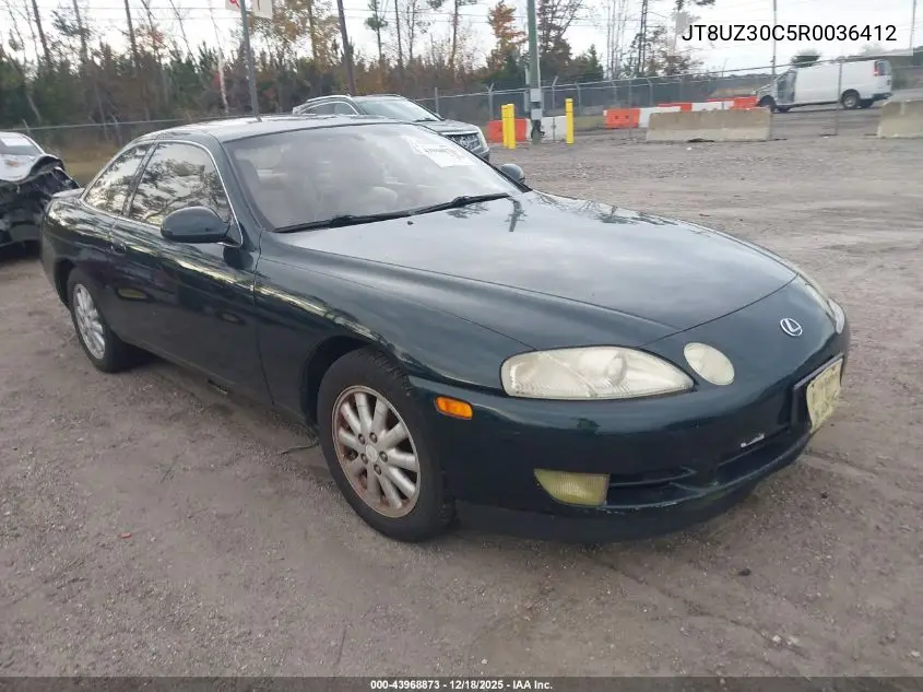 1994 Lexus Sc 400 VIN: JT8UZ30C5R0036412 Lot: 43968873