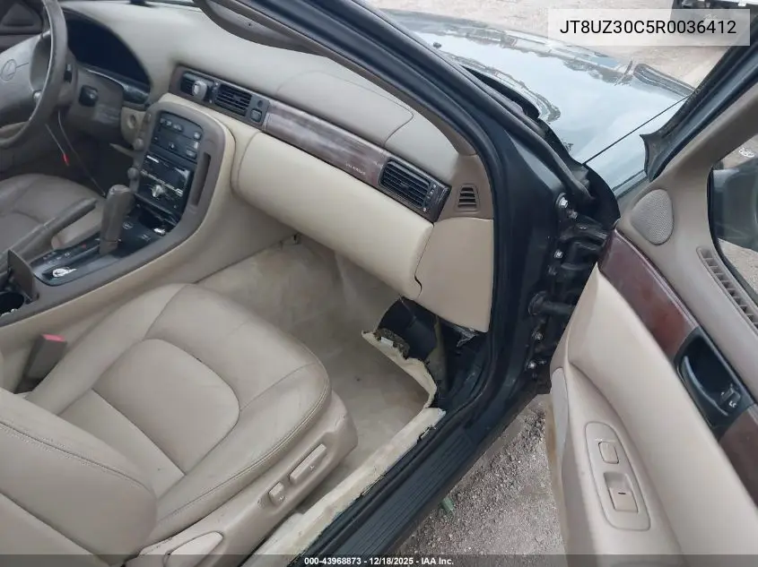 1994 Lexus Sc 400 VIN: JT8UZ30C5R0036412 Lot: 43968873