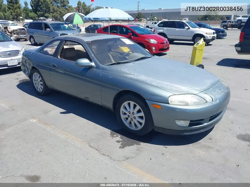 1994 Lexus Sc 400 VIN: JT8UZ30C2R0038456 Lot: 45630475