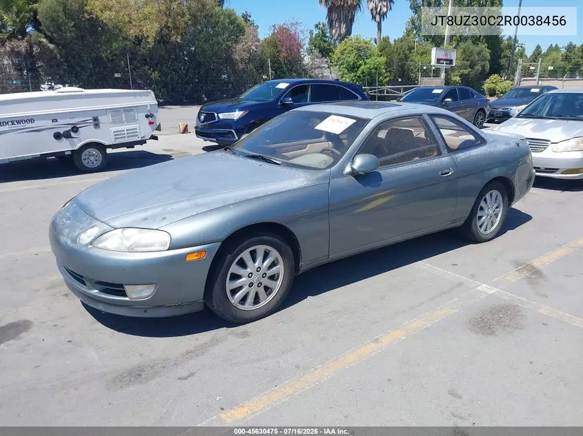 1994 Lexus Sc 400 VIN: JT8UZ30C2R0038456 Lot: 45630475