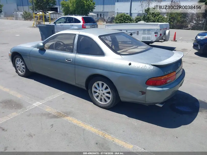 1994 Lexus Sc 400 VIN: JT8UZ30C2R0038456 Lot: 45630475