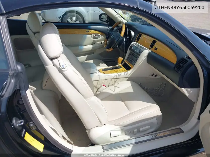 2005 Lexus Sc 430 VIN: JTHFN48Y650069200 Lot: 45205415