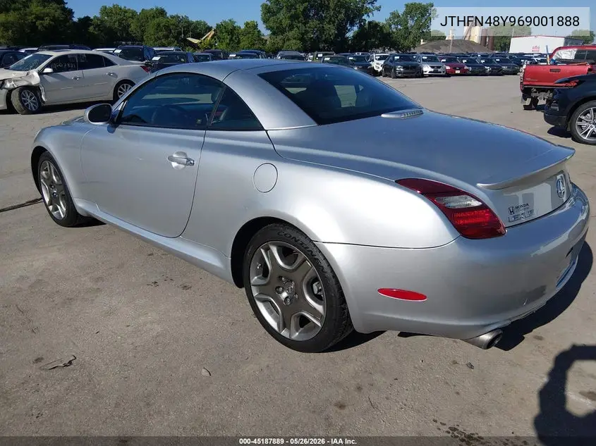 2006 Lexus Sc 430 VIN: JTHFN48Y969001888 Lot: 45187889