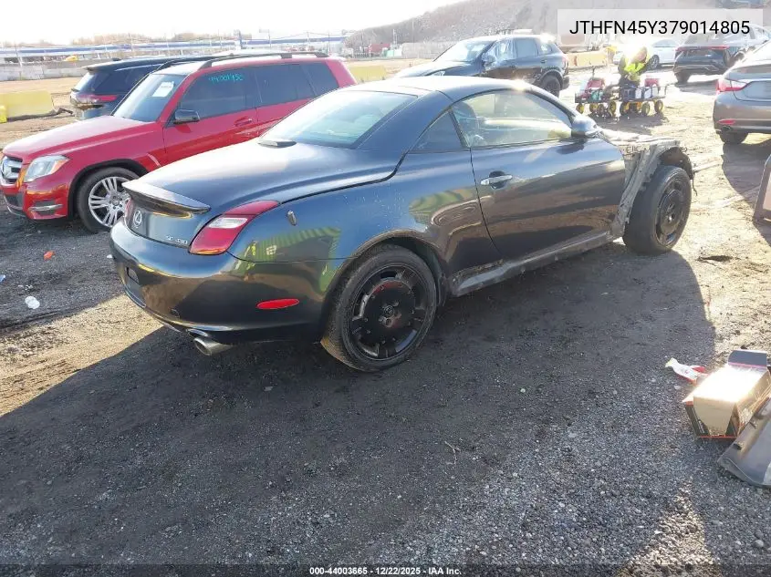 2007 Lexus Sc 430 VIN: JTHFN45Y379014805 Lot: 44003665