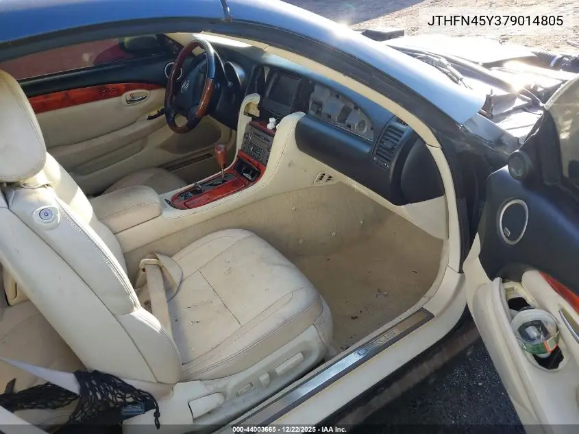2007 Lexus Sc 430 VIN: JTHFN45Y379014805 Lot: 44003665