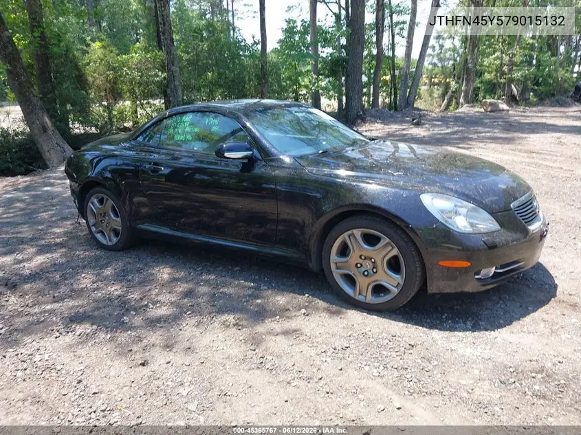 2007 Lexus Sc 430 VIN: JTHFN45Y579015132 Lot: 45365767