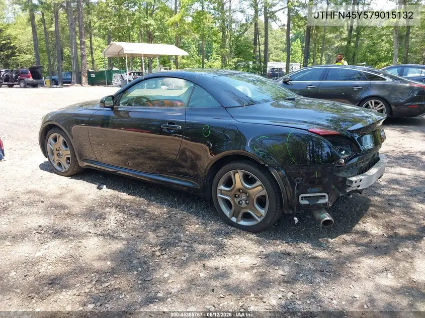 2007 Lexus Sc 430 VIN: JTHFN45Y579015132 Lot: 45365767