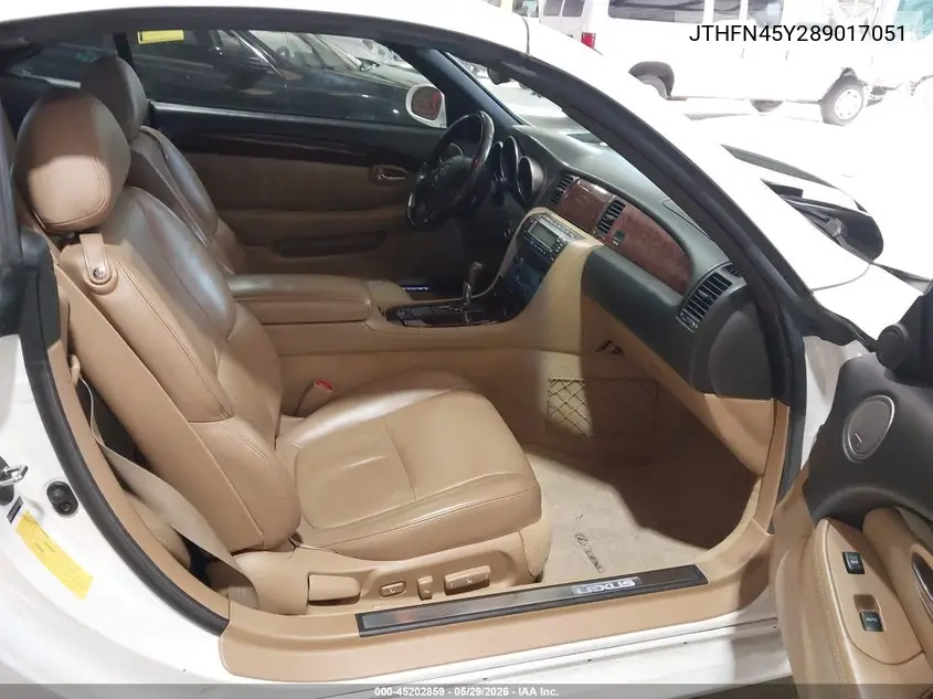 2008 Lexus Sc 430 VIN: JTHFN45Y289017051 Lot: 45202859