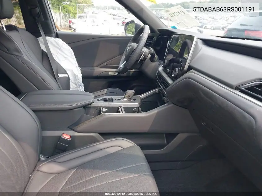 2024 Lexus Tx 500H F Sport Premium VIN: 5TDABAB63RS001191 Lot: 42912812