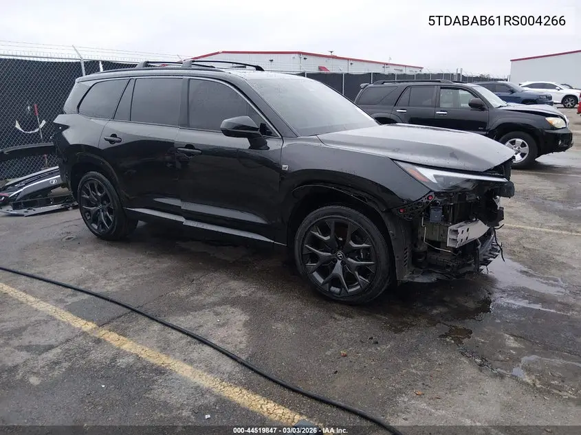 2024 Lexus Tx 500H F Sport Luxury VIN: 5TDABAB61RS004266 Lot: 44519847