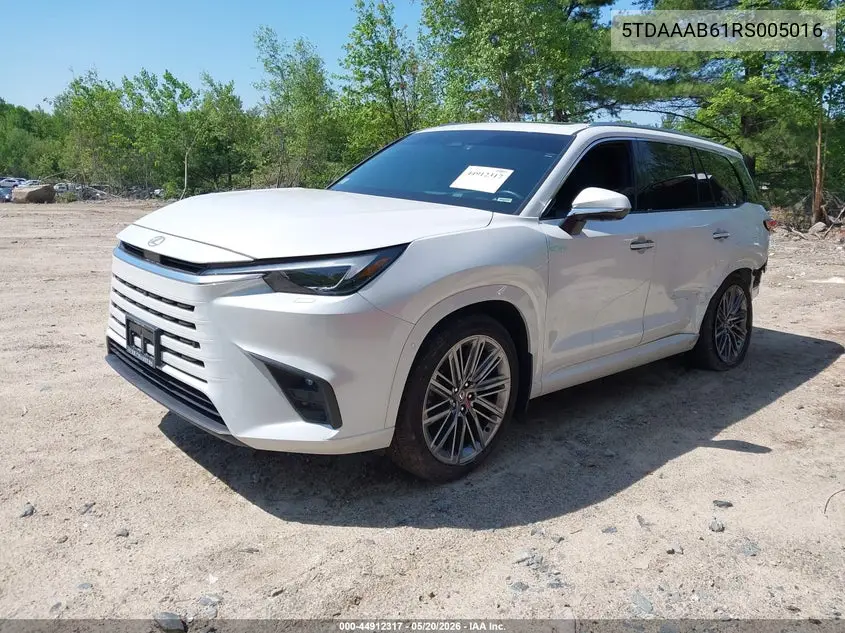 2024 Lexus Tx 350 Luxury VIN: 5TDAAAB61RS005016 Lot: 44912317