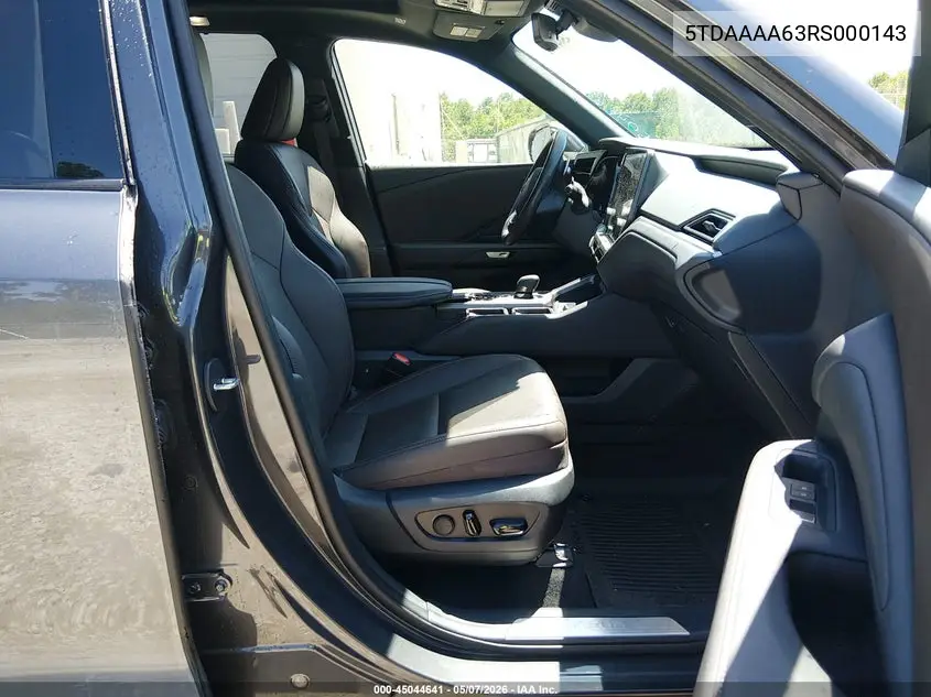 2024 Lexus Tx 350 Premium VIN: 5TDAAAA63RS000143 Lot: 45044641