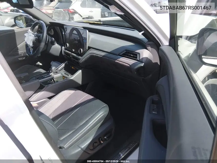 2024 Lexus Tx 500H F Sport Luxury VIN: 5TDABAB67RS001467 Lot: 45084704