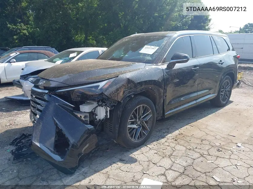 2024 Lexus Tx 350 Luxury VIN: 5TDAAAA69RS007212 Lot: 45537397