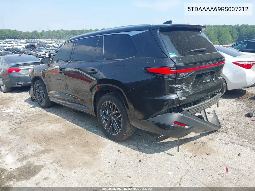 2024 Lexus Tx 350 Luxury VIN: 5TDAAAA69RS007212 Lot: 45537397