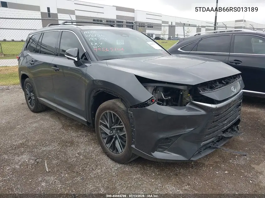 2024 Lexus Tx 350 Premium VIN: 5TDAAAB66RS013189 Lot: 45565706