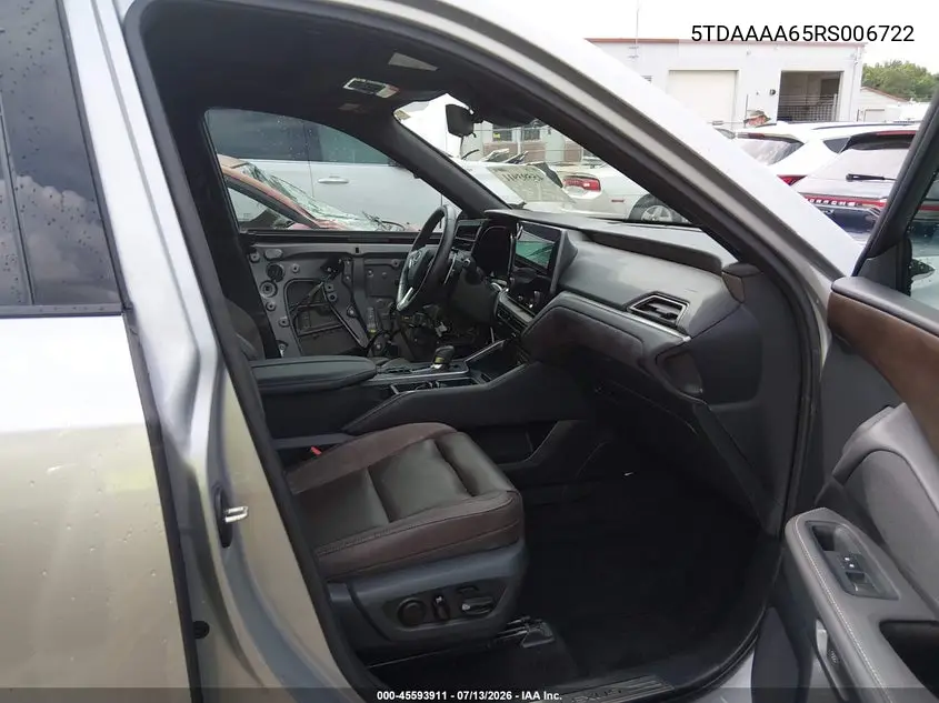 2024 Lexus Tx 350 Luxury VIN: 5TDAAAA65RS006722 Lot: 45593911