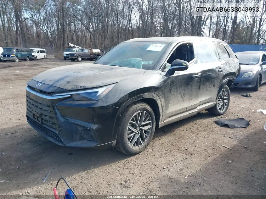 2025 Lexus Tx 350 Premium VIN: 5TDAAAB66SS043993 Lot: 44803843