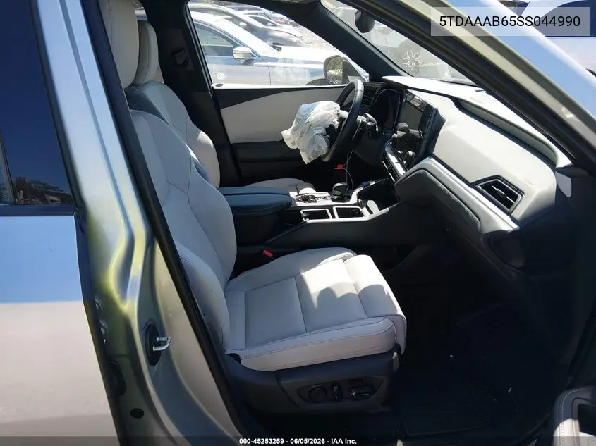 2025 Lexus Tx 350 Base/350 Premium/350 Luxury/350 F Sport VIN: 5TDAAAB68SS045342 Lot: 45253259