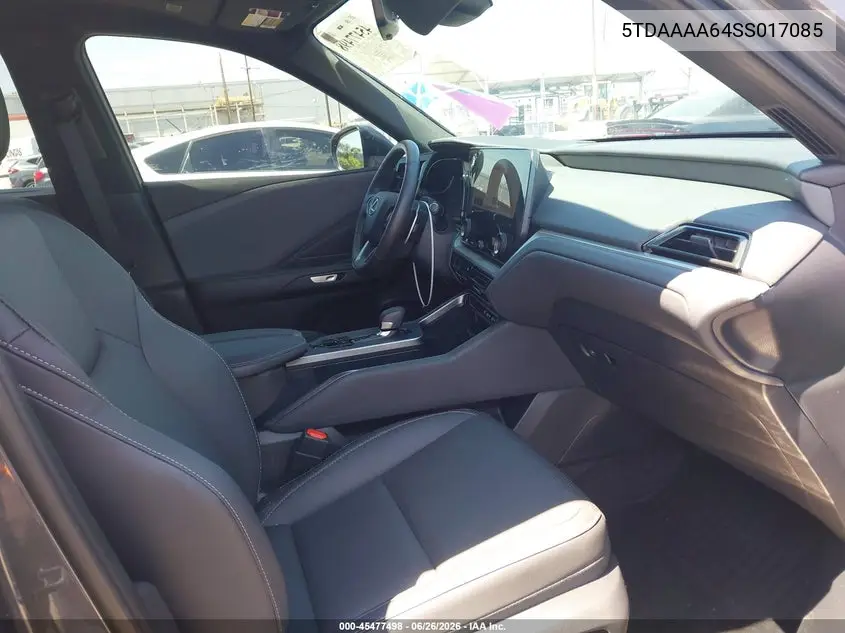 2025 Lexus Tx 350 Premium VIN: 5TDAAAA64SS017085 Lot: 45477498