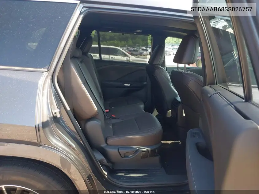 2025 Lexus Tx 350 Premium VIN: 5TDAAAB68SS026757 Lot: 45575803