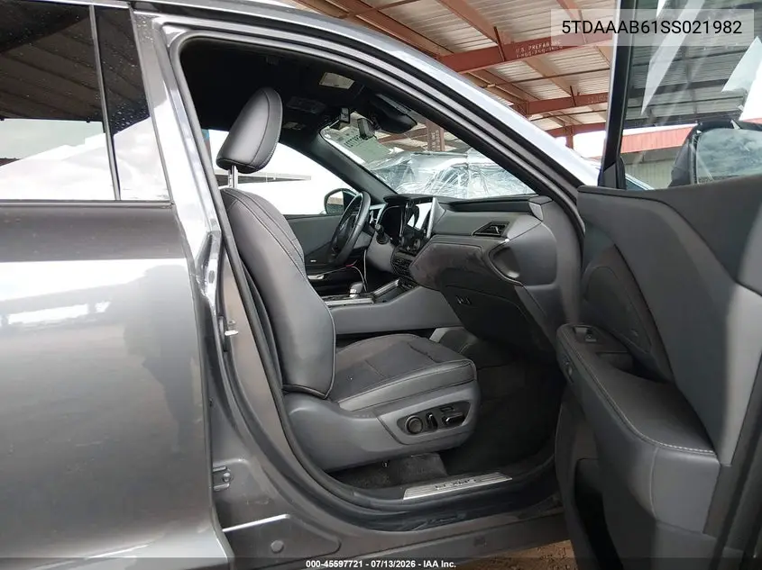 2025 Lexus Tx 350 Luxury VIN: 5TDAAAB61SS021982 Lot: 45597721