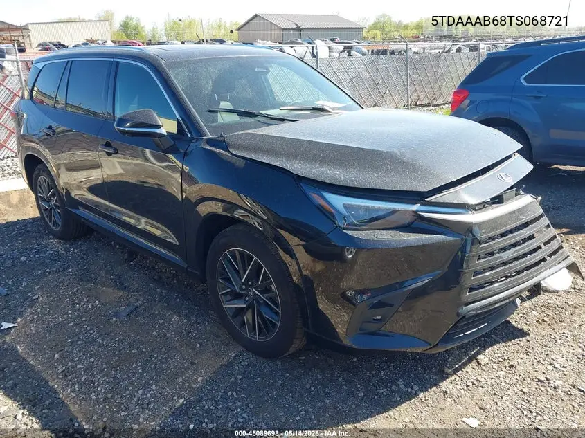 2026 Lexus Tx 350 Luxury VIN: 5TDAAAB68TS068721 Lot: 45089698