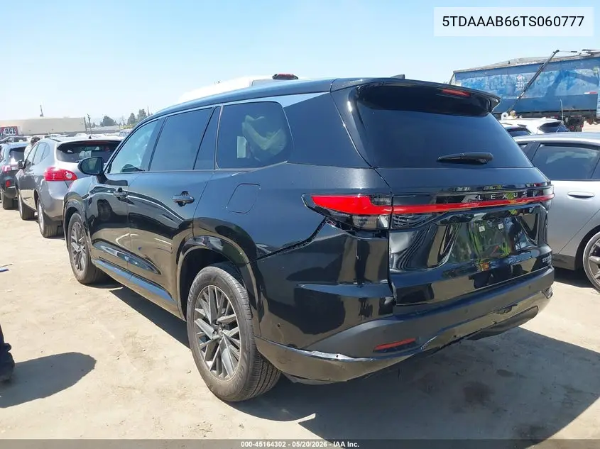 2026 Lexus Tx 350 Premium VIN: 5TDAAAB66TS060777 Lot: 45164302