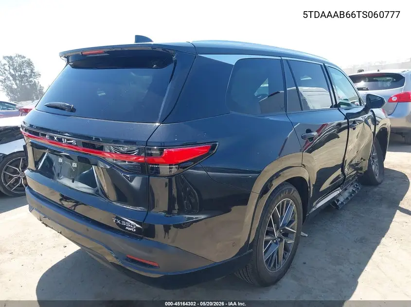 2026 Lexus Tx 350 Premium VIN: 5TDAAAB66TS060777 Lot: 45164302