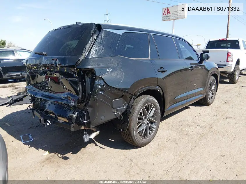 2026 Lexus Tx 350 Premium VIN: 5TDAAAB61TS071332 Lot: 45401402