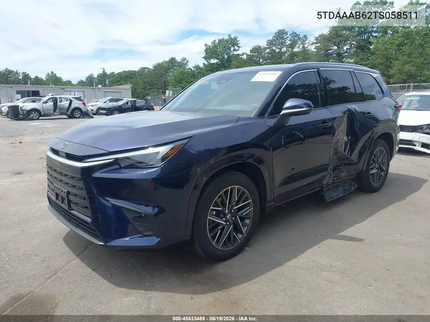 2026 Lexus Tx 350 Premium VIN: 5TDAAAB62TS058511 Lot: 45433489