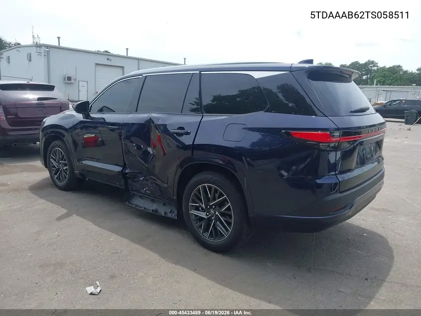 2026 Lexus Tx 350 Premium VIN: 5TDAAAB62TS058511 Lot: 45433489