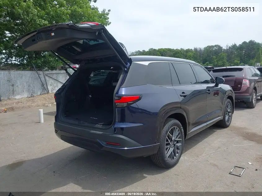 2026 Lexus Tx 350 Premium VIN: 5TDAAAB62TS058511 Lot: 45433489