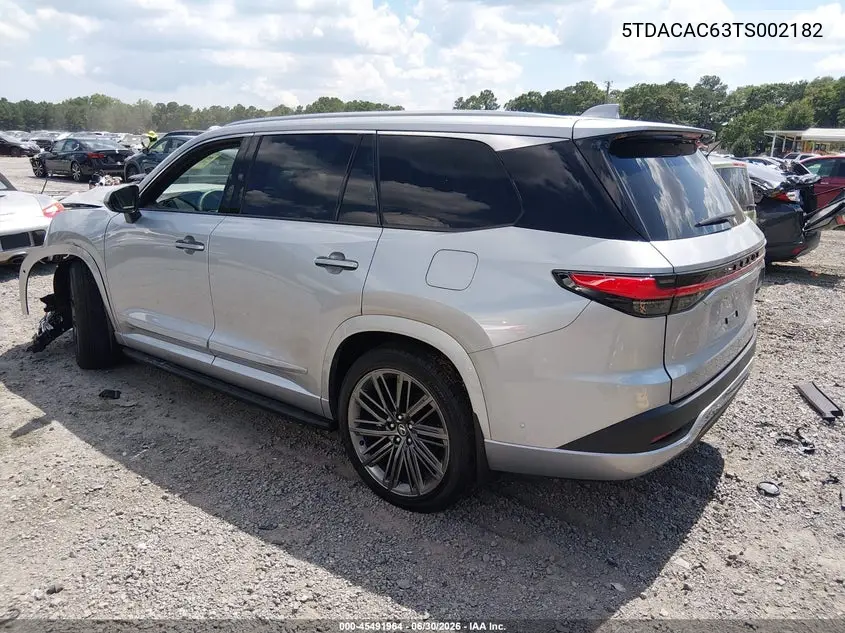 2026 Lexus Tx 550H+ Luxury VIN: 5TDACAC63TS002182 Lot: 45491964
