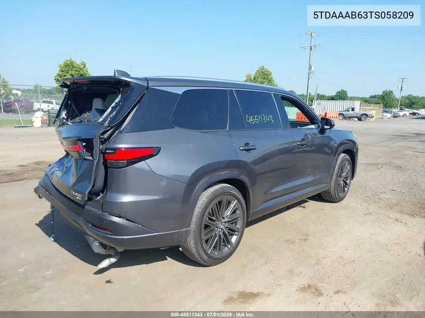 2026 Lexus Tx 350 Luxury VIN: 5TDAAAB63TS058209 Lot: 45511343