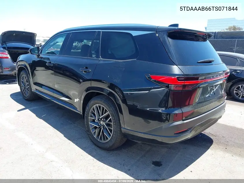 2026 Lexus Tx 350 Premium VIN: 5TDAAAB66TS071844 Lot: 45543454