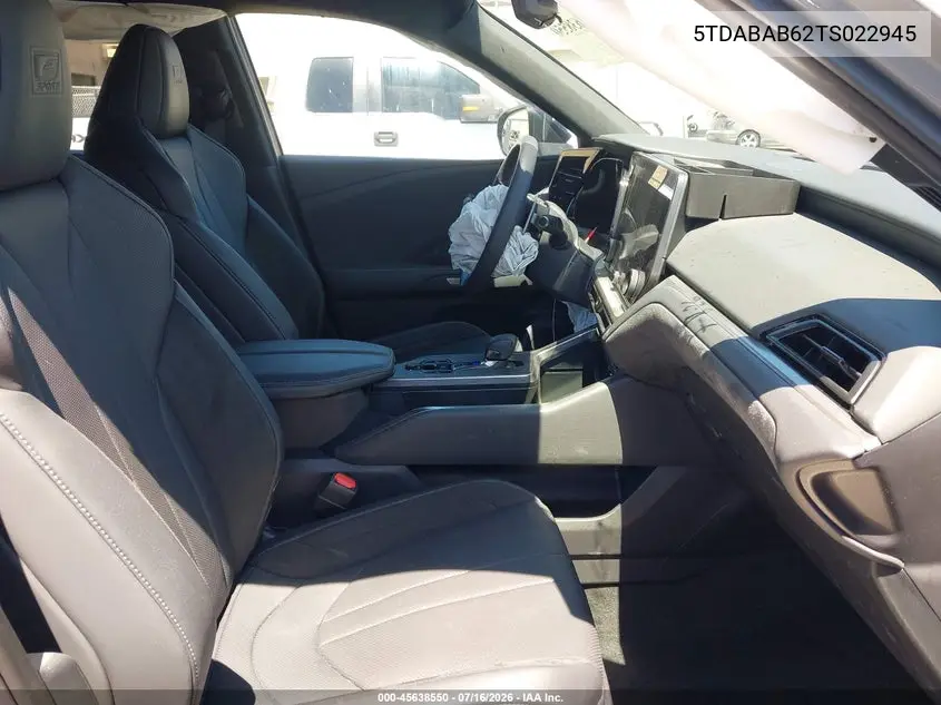 2026 Lexus Tx 500H F Sport Performance Luxury VIN: 5TDABAB62TS022945 Lot: 45638550