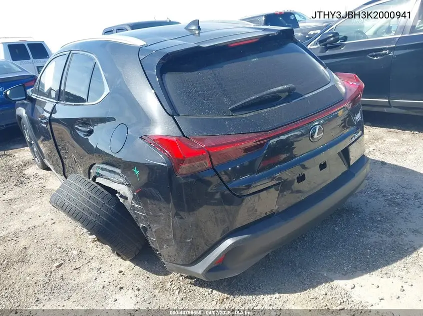 2019 Lexus Ux 200 VIN: JTHY3JBH3K2000941 Lot: 44798659