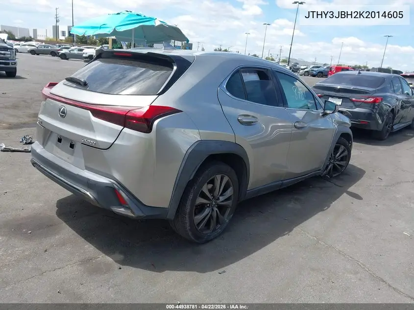 2019 Lexus Ux 200 F Sport VIN: JTHY3JBH2K2014605 Lot: 44938781