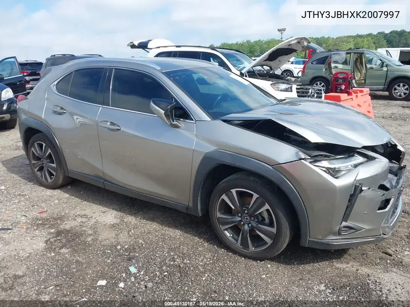 2019 Lexus Ux 200 VIN: JTHY3JBHXK2007997 Lot: 45130187