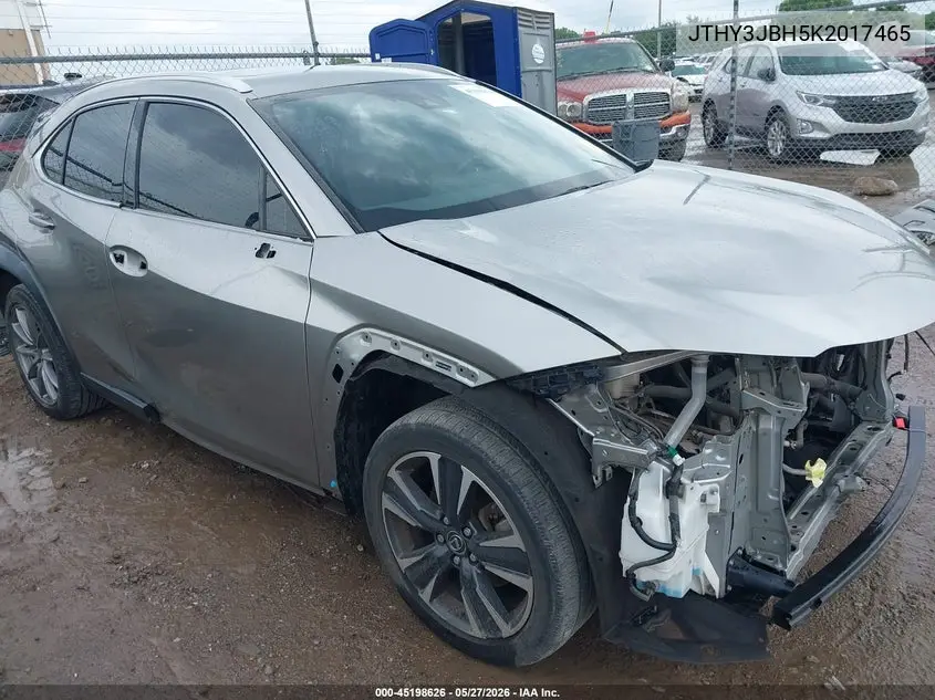 2019 Lexus Ux 200 VIN: JTHY3JBH5K2017465 Lot: 45198626