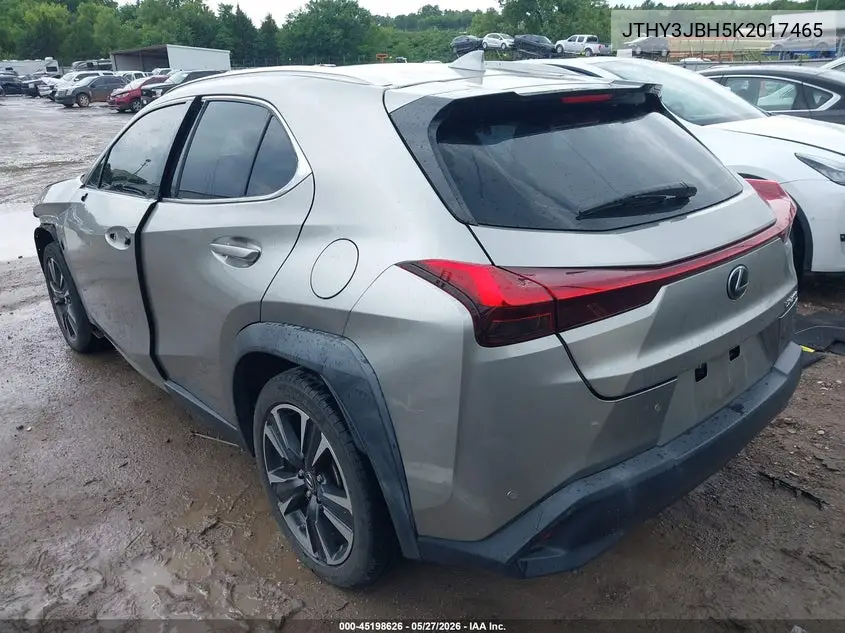 2019 Lexus Ux 200 VIN: JTHY3JBH5K2017465 Lot: 45198626